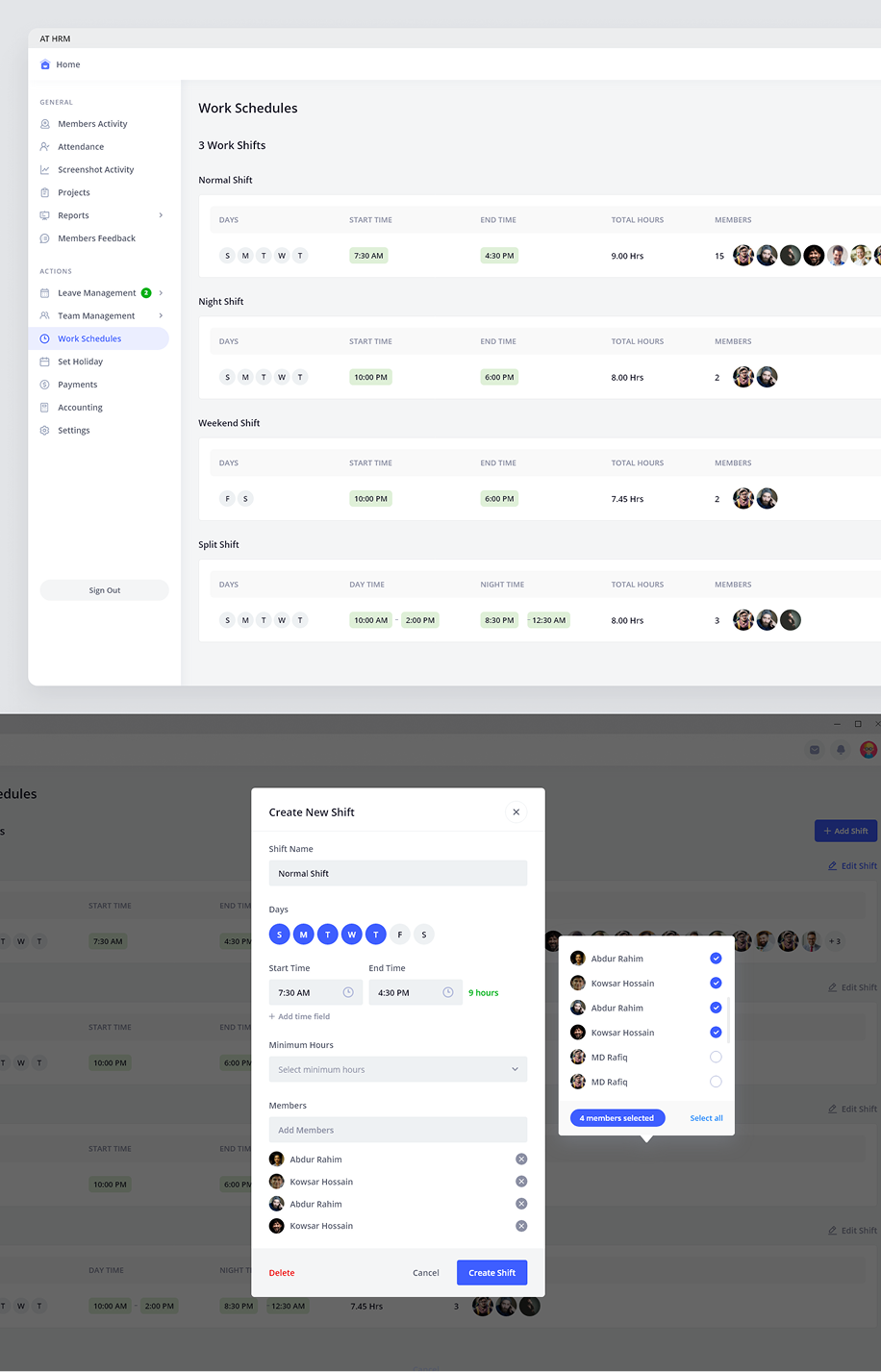 HRM Admin Control Center screenshot 8
